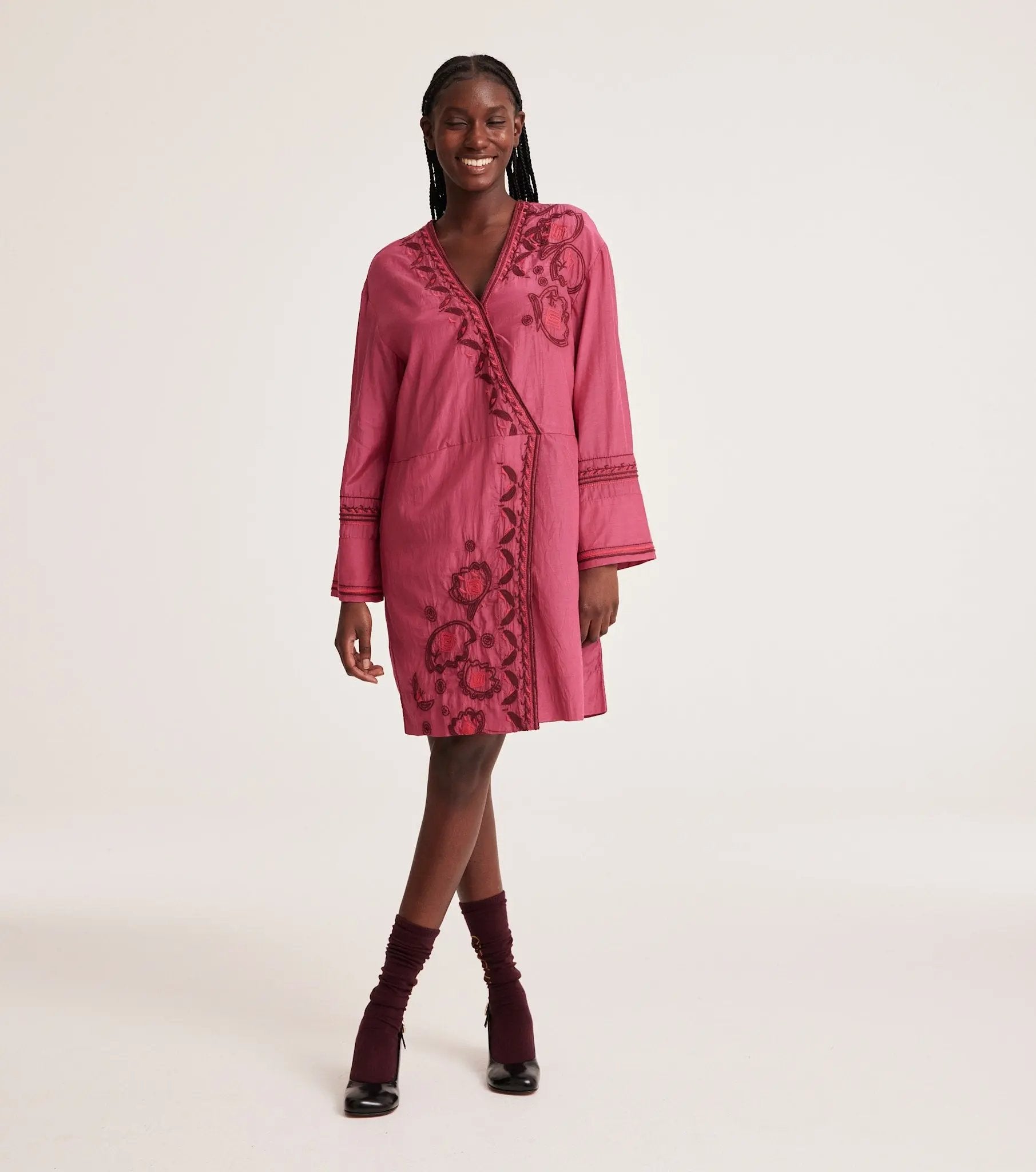 Sabrina Wrap Dress Odd Molly