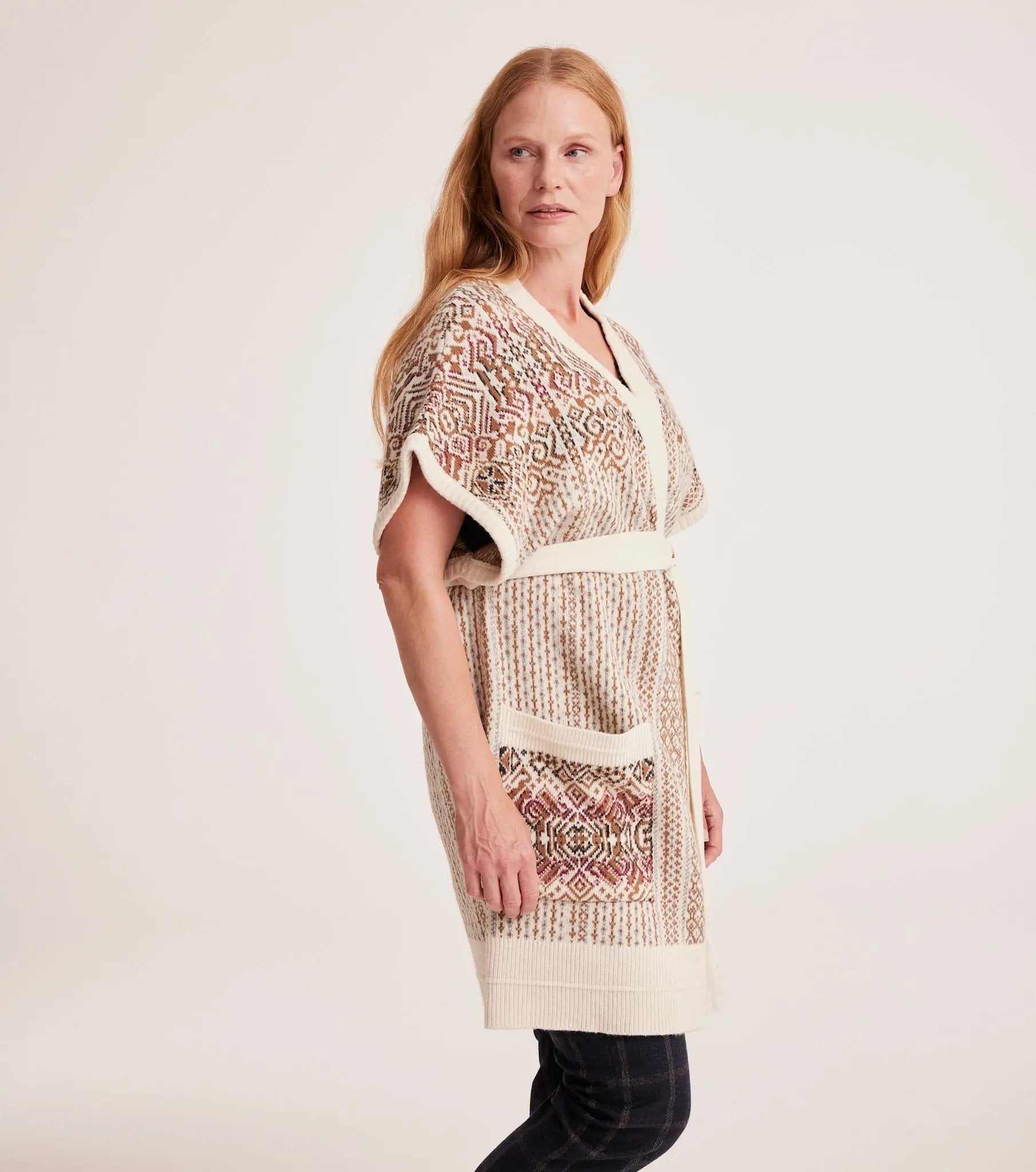 Peg Long Vest Odd Molly